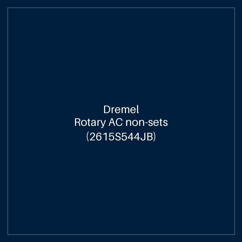 Dremel Rotary AC non-sets (2615S544JB)