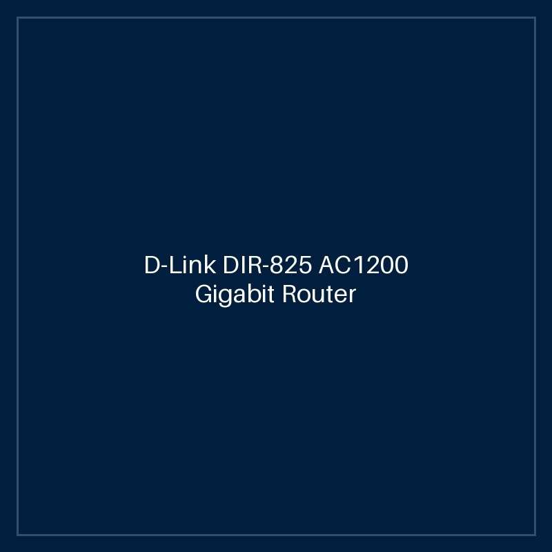 D-Link DIR-825 AC1200 Gigabit Router