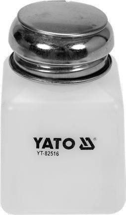 Solvent dispenser with pump