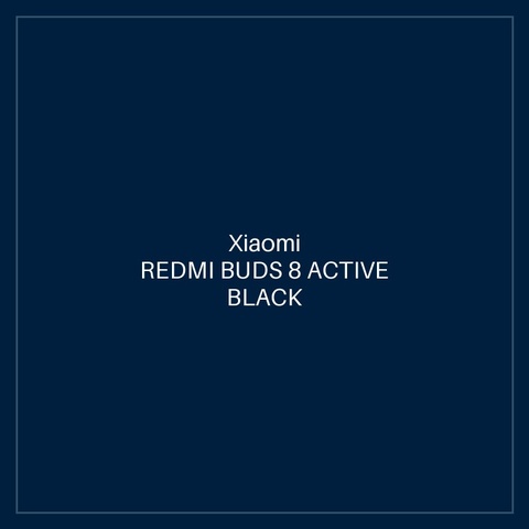 REDMI BUDS 8 ACTIVE BLACK