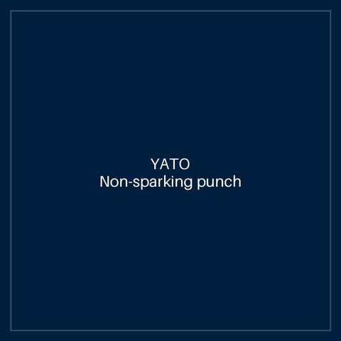 Non-sparking punch 13*29*255 mm