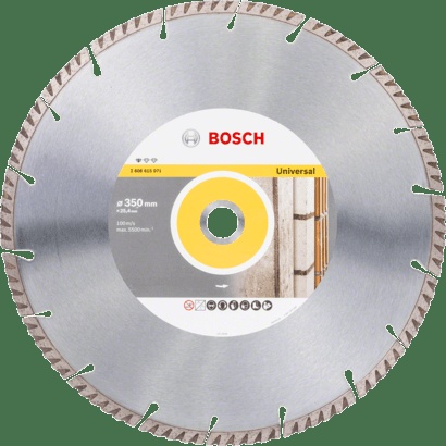 Bosch Diamond Discs: Professional for Universal 300 mm x 22,23 mm x 3,3 mm