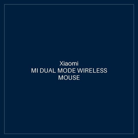 MI DUAL MODE WIRELESS MOUSE (WHITE)