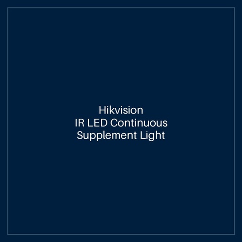 Hikvision IR LED Continuous Supplement Light