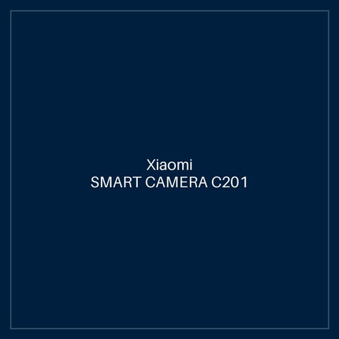 XIAOMI SMART CAMERA C201