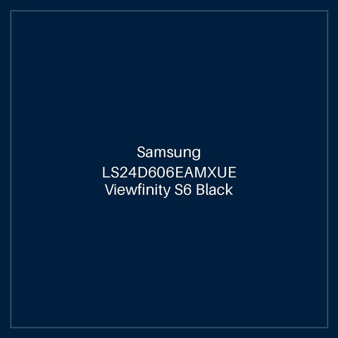 Samsung LS24D606EAMXUE Viewfinity S6 Black