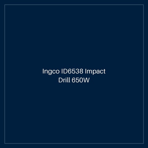 Ingco ID6538 Impact Drill 650W