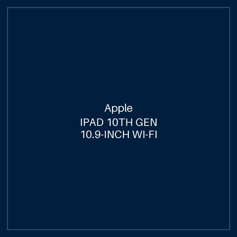 IPAD 10TH GEN 10.9-INCH WI-FI 64GB - SILVER