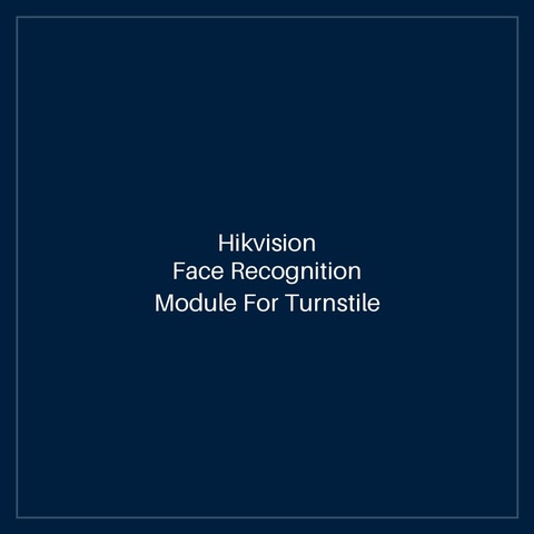 Hikvision Face Recognition Module For Turnstile