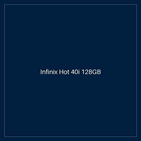 Infinix Hot 40i 128GB