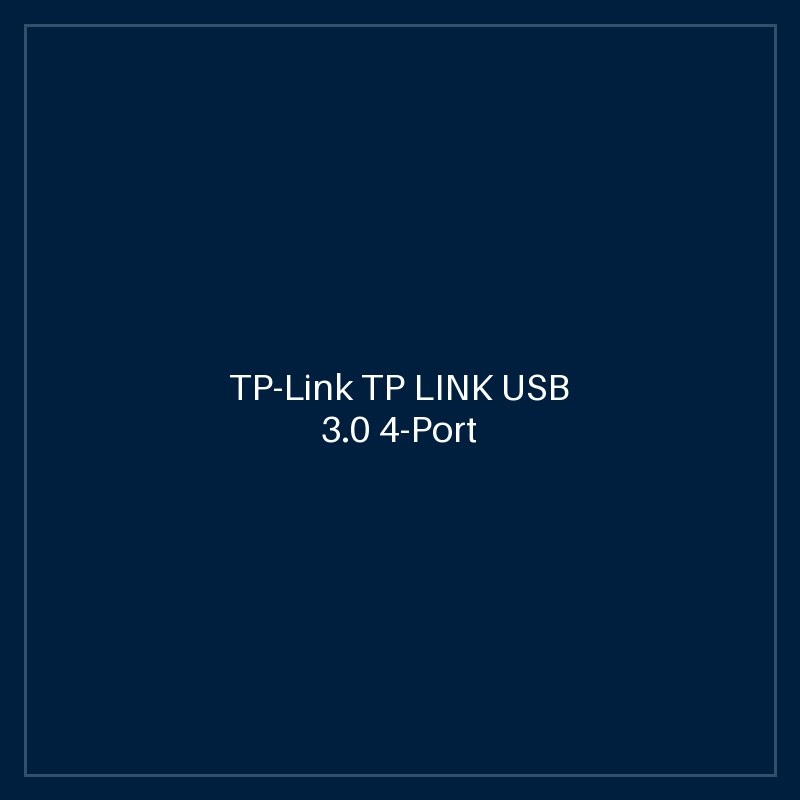TP-Link TP LINK USB 3.0 4-Port Portable Hub