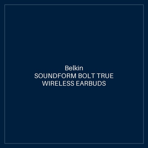 SOUNDFORM BOLT TRUE WIRELESS EARBUDS BLACK