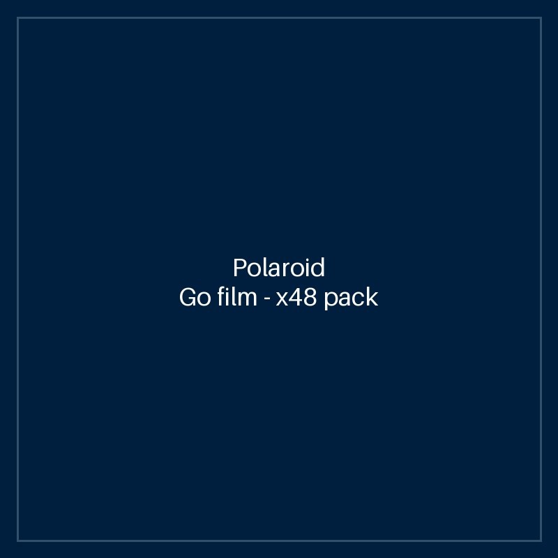 Polaroid Go film - x48 pack