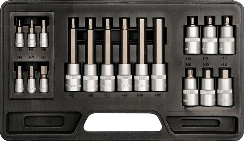 Bit socket set