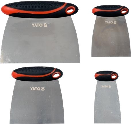 Stainless steel scraper set