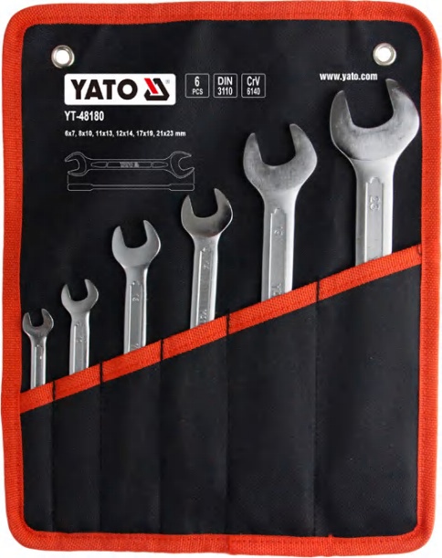 Double open end spanner