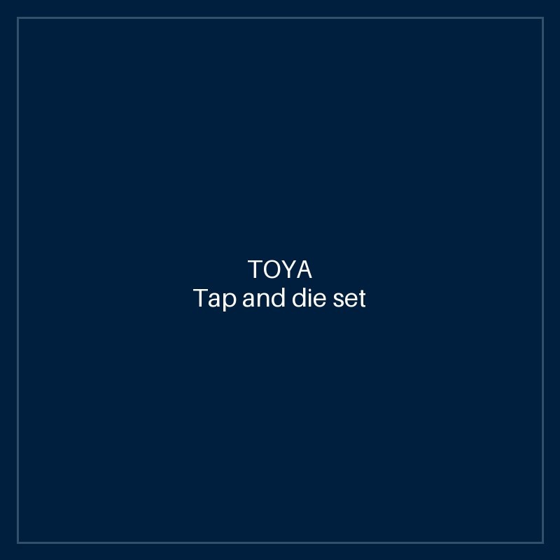Tap and die set