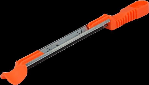 Chain saw file with guide 4.0 mm