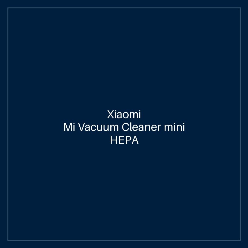 Mi Vacuum Cleaner mini HEPA Filter (2-Pack)