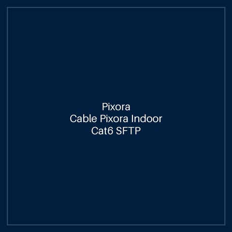 Cable Pixora Indoor Cat6 SFTP 305m PX-C6SFTP81