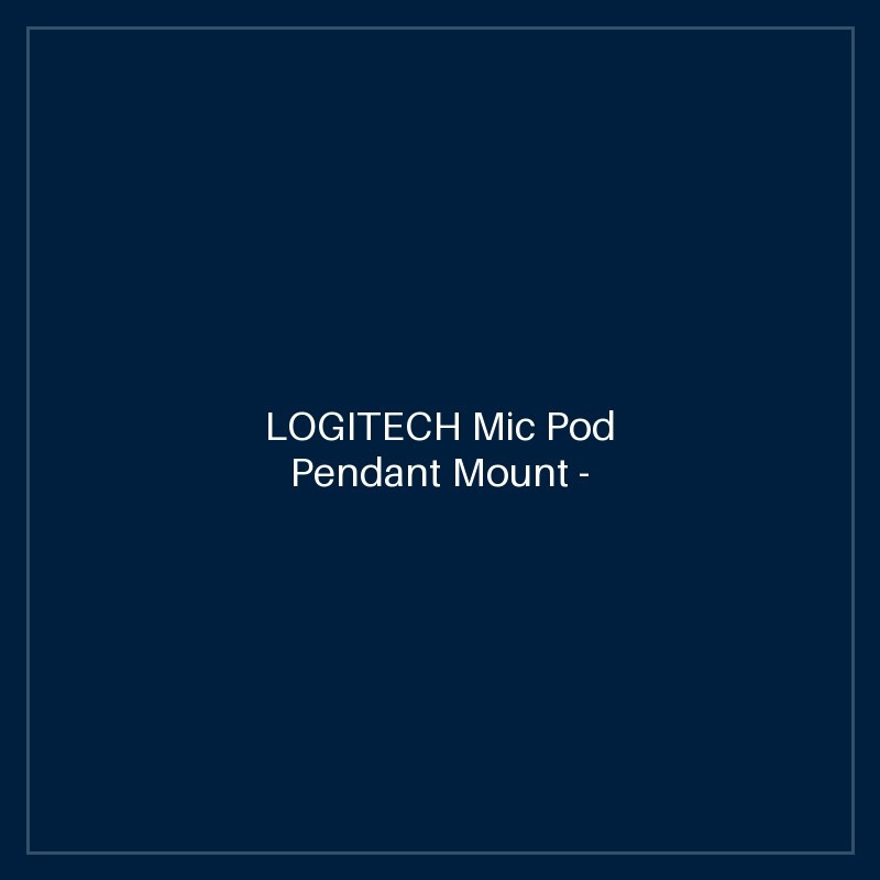 LOGITECH Mic Pod Pendant Mount - OFF-WHITE - EMEA29-953