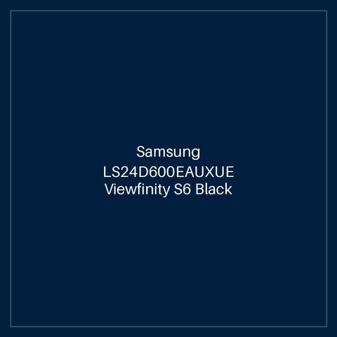 Samsung LS24D600EAUXUE Viewfinity S6 Black