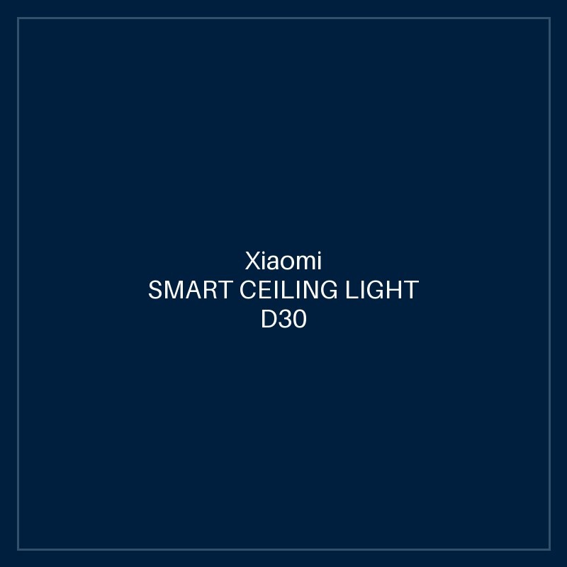 XIAOMI SMART CEILING LIGHT D30