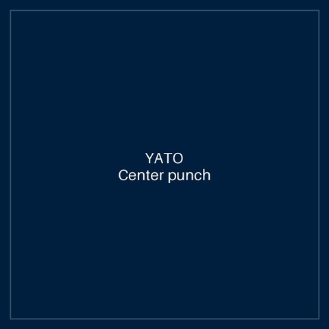 Center punch 112 mm
