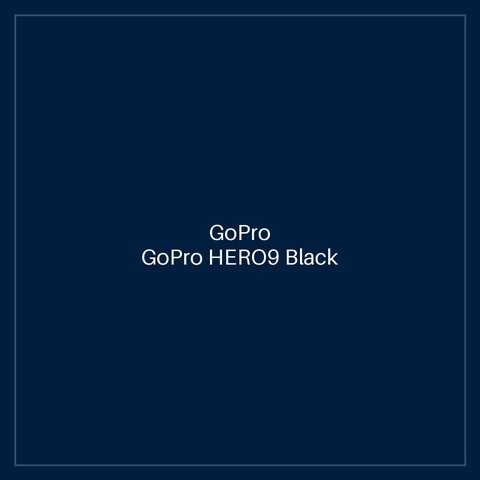 GoPro HERO9 Black Action Camera