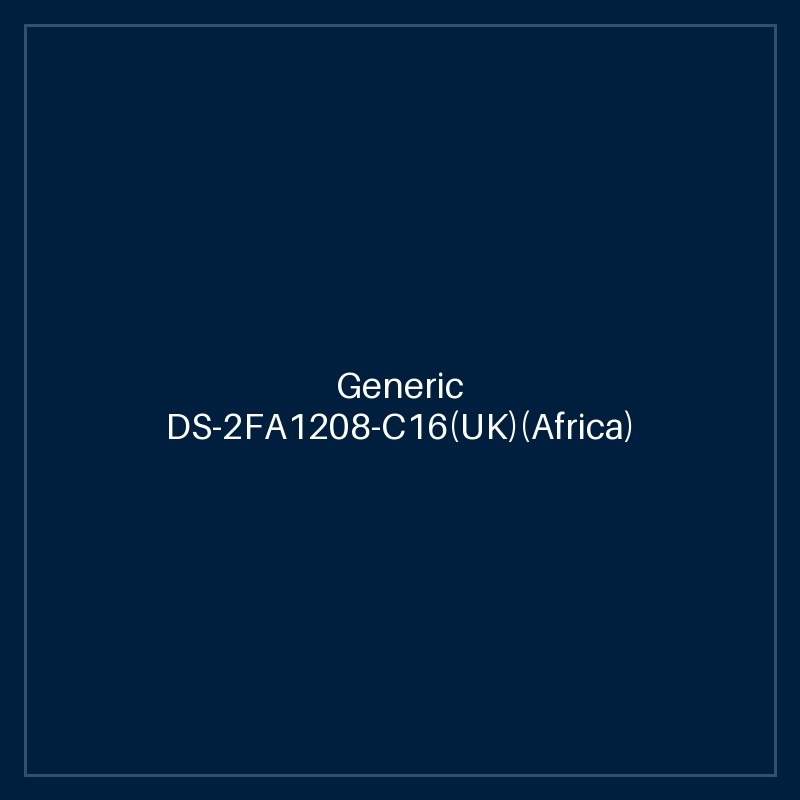 DS-2FA1208-C16(UK)(Africa)
