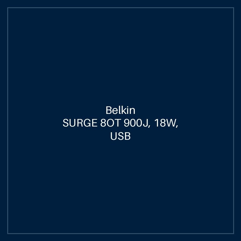 SURGE 8OT 900J, 18W, USB A + C