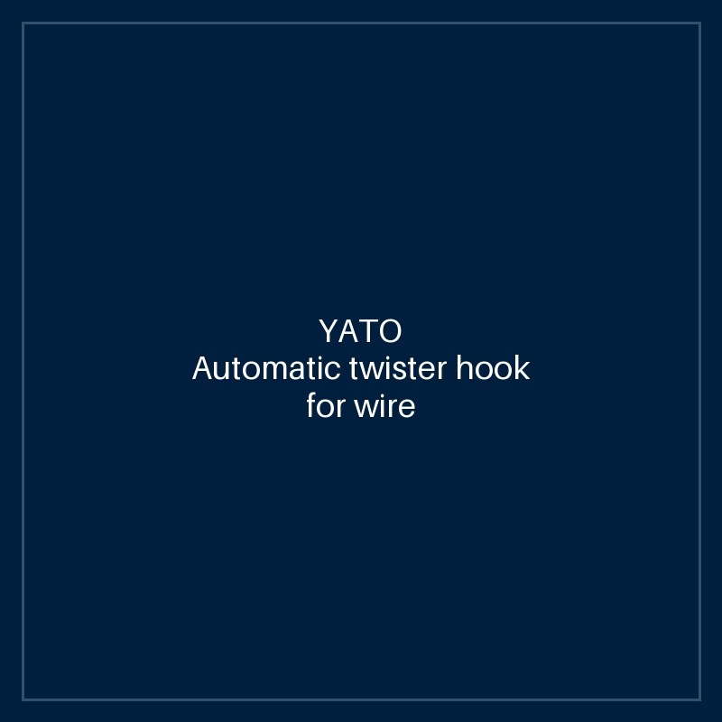 Automatic twister hook for wire tying