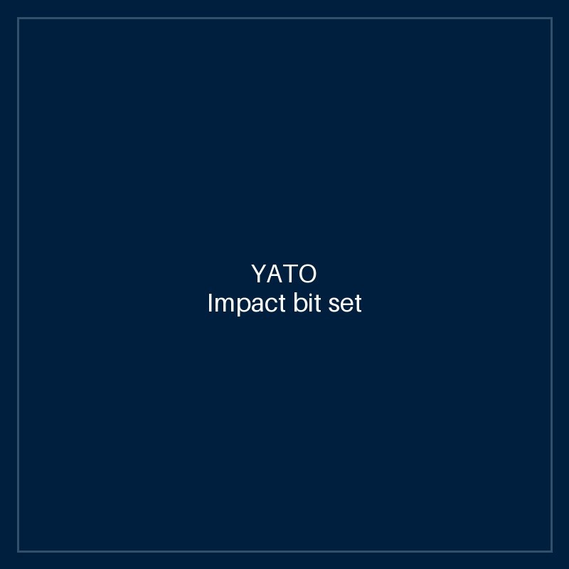 Impact bit set