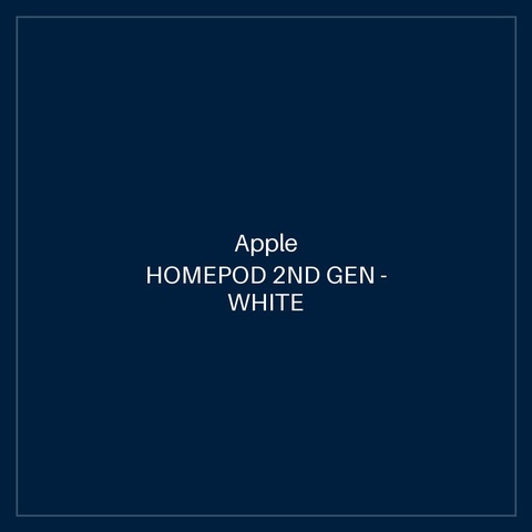 HOMEPOD 2ND GEN - WHITE