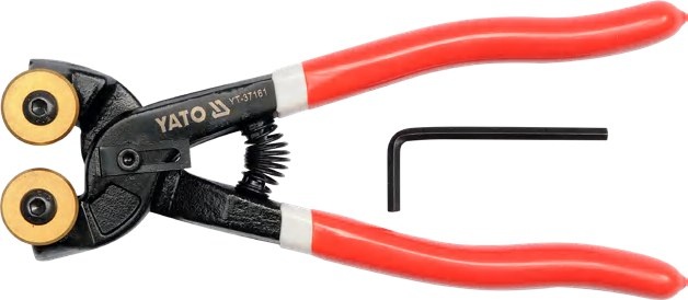 Tile cutting pliers