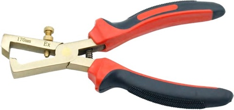 Non-sparking wire stripping pliers 170 g