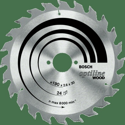 Bosch Circular Saw Blades: Optiline Wood, 235 mm x 35 mm x 2,5 mm, 40T