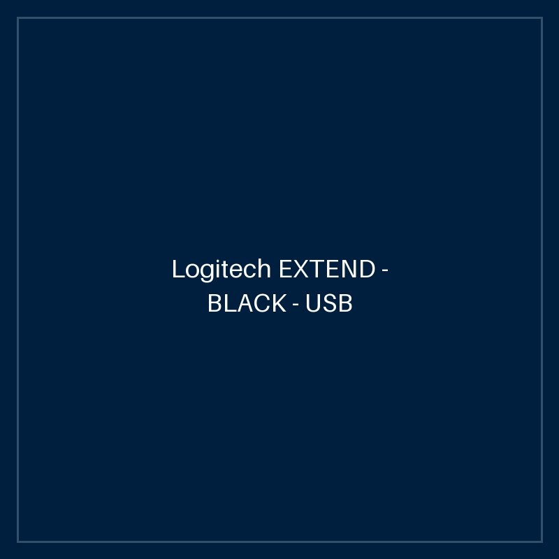 Logitech EXTEND - BLACK - USB