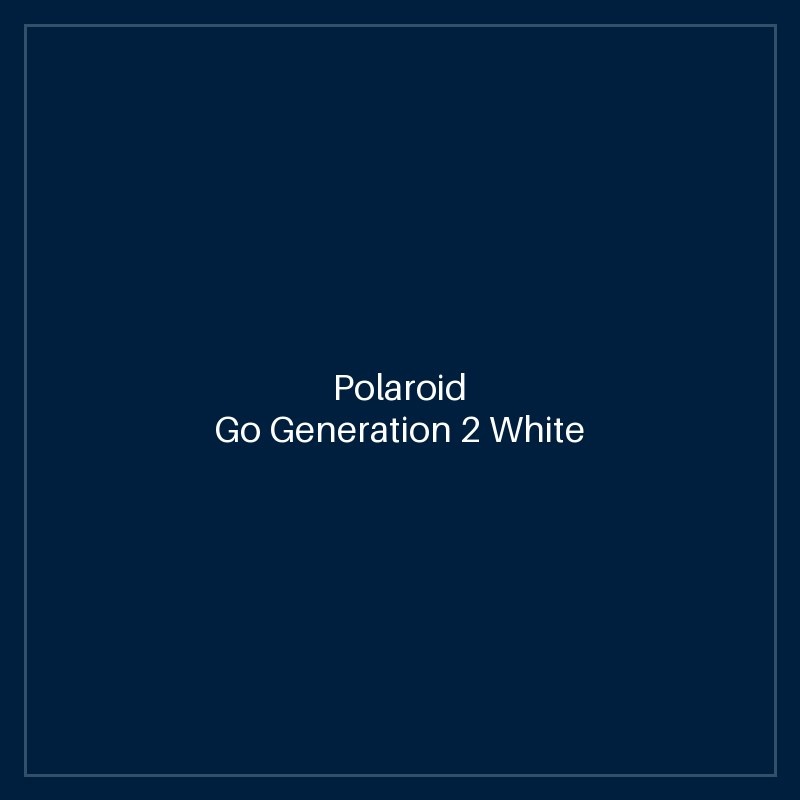 Polaroid Go Generation 2 White