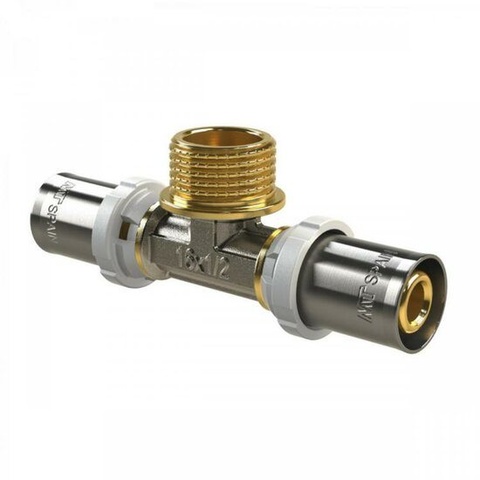 Male Tee Press Multilayer Fitting
