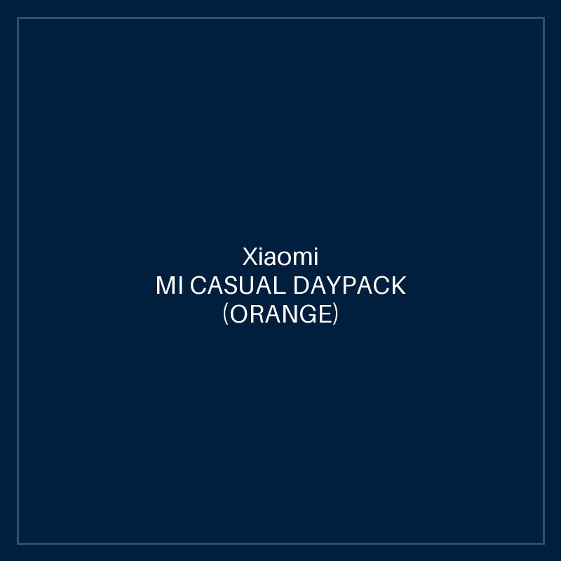 MI CASUAL DAYPACK (ORANGE)