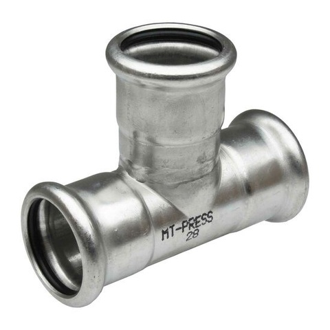 Equal Tee Stainless Steel 304 MT-Press