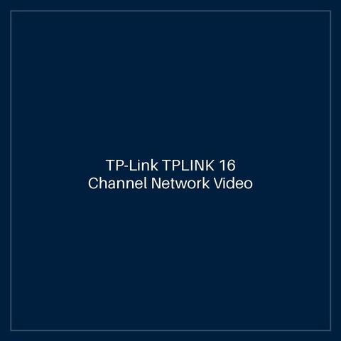 TP-Link TPLINK 16 Channel Network Video Recorder