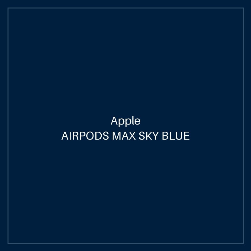 APPLE AIRPODS MAX SKY BLUE