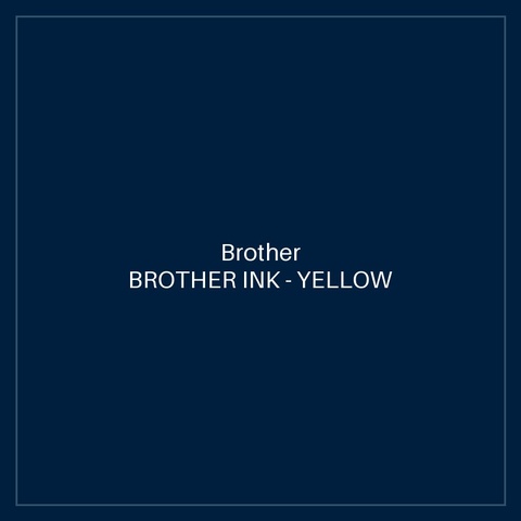 Brother BROTHER INK - YELLOW
