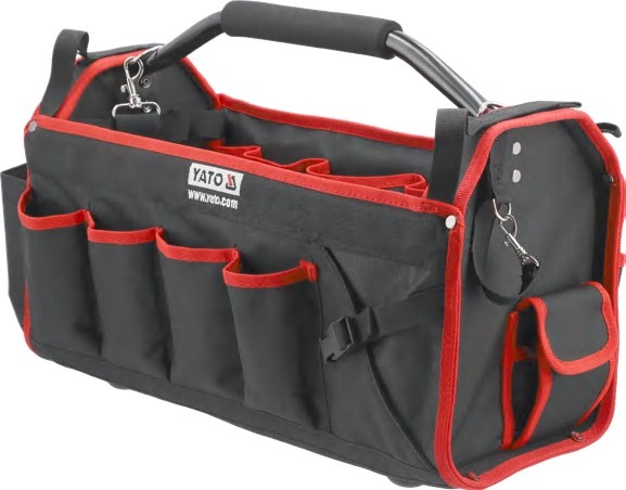 Open tote tool bag