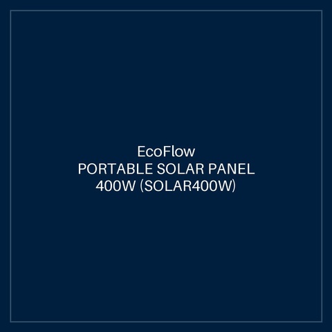 ECOFLOW PORTABLE SOLAR PANEL 400W (SOLAR400W)