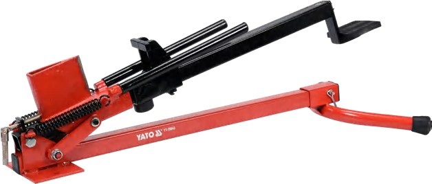 Foot-operated log splitter 25 mm