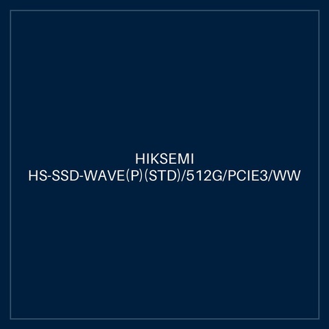 HIKSEMI HS-SSD-WAVE(P)(STD)/512G/PCIE3/WW