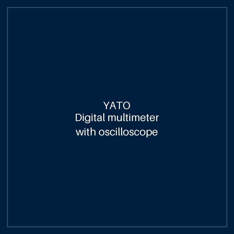 Digital multimeter with oscilloscope